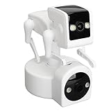 CFTGIW 1080p Roboter Hund Innenverkehrssicherheit Kamera KI Erkennung 5G Kamera 360 Grad Rotierende Überwachungskameras Sicherheit Kameraindoor Überwachung Camerasmall Sicherheitskamera1080p