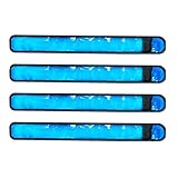 Generisch LED-Pferdebeinbänder – Reflektierende Neonbandagen | Sichtbarkeitsausrüstung für, blinkende Reitsignalgurte mit Beleuchtung | Nächtliche Trail-Road-Parade für die Stable Ranch Farm