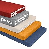 Parkaura Benutzerdefinierte Bankauflage,Abnehmbares Sitzkissen,Geeignet für Gartenbänke, Terrassen, Fenster und Terrassenkissen