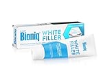 Bioniq® White Filler Zahnpasta - 1 x 75 ml – Sanfte Whitening-Zahncreme mit Hydroxylapatit, schützt und stärkt den Zahnschmelz, für glatte und weiße Zähne, entfernt Verfärbungen schonend