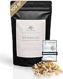 Weihrauch zum Räuchern 100 gr aus Äthiopien, Eritrea Boswellia papyrifera Räucherharz naturreines Räucherwerk Kirchenqualität Incense Weirauch Harz räuchern Frankincense Kirchenweihrauch