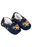 United Labels Homesocks Ballerinas für Mädchen & Jungen ABS Winter Hausschuhe gefüttert Slipper Pantoffeln (Paw Patrol Dunkelblau, EU Schuhgrößensystem, Kleinkind, Numerisch (von/bis), M, 27, 30)