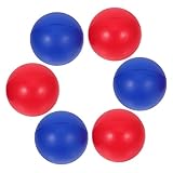 Milisten 6Stücke PU Strandpaddelball Farbige Wasserbälle Für Strandspiele Für Familienaktivitäten Und Outdoor Spaß Sicher Für Erwachsene