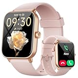 Fitpolo Smartwatch Damen, 1,8' HD Smart Watch mit Telefonfunktion/Nachricht, Fitness Tracker mit 110+Sportmodi/Herzfrequenzr/IP68 Wasserdicht/Schlafmonitor, Schrittzähler für iOS Android, Alexa ﻿