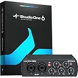 PreSonus AudioBox 96 - USB-Audio-Interface, für Aufnahme, Streaming, Podcasting mit Software-Bundle inklusive Studio One Artist, Ableton Live Lite DAW, 25th Anniversary Edition