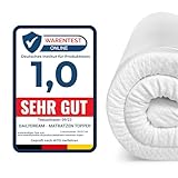 Dailydream Komfortschaum Matratzentopper Model L/XL, 180x200x6cm, Edition 7-Zone