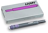 Lamy T10 Tintenpatronen Füllfederhalter Patronen (T10 Großraum Violett, 3er Pack)