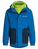 VAUDE Unisex Kinder Kids Campfire 3in1 Jacket Iv, Radiate/green, 110-116 EU