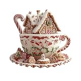 Figur 9 Zoll Höhe Tonteig Weihnachtsdekoration (24.6X25cm)