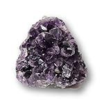Amethyst stehend, Amethyst Druse Uruguay, Rohstein Edelstein natur (N-617)