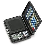 KERN Taschenwaage CM 320-1N (Wägebereich max. 320 g, Ablesbarkeit 0,1 g, mit integriertem Taschenrechner, inkl. Batterien), mittel