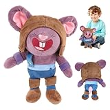 YISKY Maus Plüschtier, 30 cm Maus Cartoon Plüsch Puppen, Mäuse Cartoon Plüsch Figur, Maus Kuscheltier, Blind Eye Mäuse Plüsch, Maus Plush Doll, Maus Plush Toy, Mäuse Stofftier, für Jungen und Mädchen