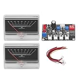 Vu Messgerät, Lautsprecher -Selektorschalter mit DB -Panel -Display -Treiberplatine Set Lautsprecherauswahlschalter Sound Audio -Level -Anzeige Vorverstärker Amp Stereoverstärker