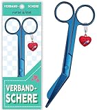 Nurse is Love Verbandsschere Pflege, Verbandschere Krankenschwester Schere aus Edelstahl scharf, abgerundete Spitze | für rettungsschere | Trauma schere mit bunt Designs | krankenschwester