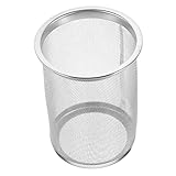 HOLIDYOYO Edelstahl Teesieb Teefilter Für Losen Tee Teekannen Zubehör Feines Mesh Idealer Teeinfer Für Aromatischen Genuss