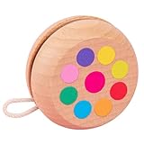 Toyvian Holz Yoyo für Niedliches Fingertip für Fördert Hand Augen Koordination Tragbar und Robust für Spaß Unterwegs