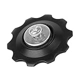 GANYKQ Mountainbikes Schaltwerk Roller Kettenrad Lager Riemenscheibe Rennrad Führungsrad Fahrräder Teil 10T