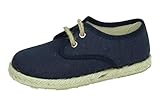 MADE IN SPAIN 267/L Schuhe aus Segeltuch für Kinder, Marineblau, 30 EU