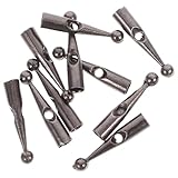 jojofuny 10 Stück Teiliges Metall Regenschirm Ersatzteile Robuste Umbrella Tail Beads für Regen Faltbare Schirme Langlebige Reparaturperlen Installieren