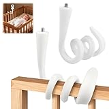 DEFIYEAR 2 Stück Babyphone Halterung, Flexible Baby Kamera Stand Kompatibel Mit 1/4' Gewinde, Verstellbar Halterung Babyphone Kamera, Bohrfrei Stabil Tragbar