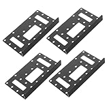 Housoutil 4 Stück Teiliges SSD Montagehalter aus Metall Langlebiger Hard Disk Halter für Desktop Pc Einfache Installation Robuster Externer Festplattenrahmen für Effiziente Datenspeicherung