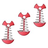 HOUDERCO 3 Stück Teiliges Zeltheringe im Gräten Design aus korrosionsbeständigem Material robust und leicht für windstabile Befestigung von Zelten im Outdoor Camping passend für