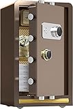 Tresor Tresor Tresor für Zuhause, Tresor, Schließfach, klein, feuerfest, diebstahlsicher, Aufbewahrungsschränke aus Stahl für Haushalt, Büro, Geschäft, Hotel, May Be F-Tresor