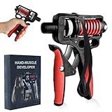 EAEVKPI Handtrainer, Hand Unterarm Trainingsgerät Einstellbarer Widerstand 5-175KG, Hand Trainer Gripper Resistenza Regolabile Ideal für Diejenigen, die mit Höherer Intensität Trainieren Möchten