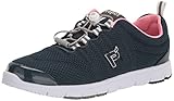 Propét Travel Walker II Damen Sneaker, Marineblau, Melone, 39 EU X-Large