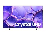 Samsung Crystal UHD LED Fernseher 2025, Crystal Prozessor 4K, MetalStream Design, SmartThings, Knox Security, Gaming Hub, AI Upscaling, Kostenlose Inhalte, Smart AI TV (U80F, 50 Zoll)