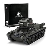 Nifeliz T34/85 Militär Panzer Bauspielzeug, WW2 Klemmbausteine Panzer Modell Sammlung, Geschenk für Erwachsene Militärliebhaber (NF10270,818 Teile)