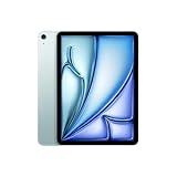 Apple iPad Air 11' mit M3 Chip: Apple Intelligence, Liquid Retina Display, 128 GB, 12 MP Frontkamera/Rückkamera, WLAN 6E + 5G Mobilfunk, Touch ID, Batterie für den ganzen Tag – Blau