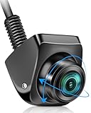 Vtopek Rückfahrkamera AHD 1080P Rückfahrkamera Auto 360° Drehbar Auto Rückfahrkamera Nachrüsten 170° Weitwinkel Nachtsicht IP69 Wasserdichte Universal NTSC Rückfahrkameras für Wohnmobil SUV Pickup Van