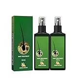 Haarspülung, behandelt Trockenheit, repariert beschädigtes Haar, beseitigt Splissenden und erhöht Glanz, Verhindert männlichen und weiblichen Haarausfall und Haarbruch, 120ml