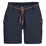 G.I.G.A. DX Damen Casual Shorts mit Gürtel/Kurze Hose - GS 89 WMN SHRTS, dunkelblau, 42, 38169-000