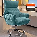 Ergonomischer Home Office Schreibtischstuhl mit Liegefunktion und Hebemechanismus für Wohnzimmer und Gaming, bequemer Sessel für Computertisch