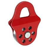 Snatch Block Towing Riemenscheibe, 4 Tonnen Lastkapazitätsblock und Tackle -Riemenscheibe -System Hochleistungswinde -Riemenscheibe für LKW Traktor ATV UTV angreifen