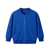 Kleinkind-Jacke für Mädchen, 6 Jahre, Kleinkind, Kinder, Baby, Oberbekleidung, langärmelig, Rundhalsausschnitt, einfarbig, Reißverschluss, Kapuze, winddicht, langärmelig, Mäntel für Mädchen oder