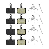 4X Bremsbeläge Fahrrad Scheibenbremse für B01S, B03S,B05S Fahrrad Bremsen Bike Beläge I Bremsbelag I Scheibenbremsbeläge High Performance für Deore, TRP, Tektro