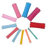 IMIKEYA 100 Stück Dauerwellenstäbe aus ABS Leichtes Friseur Styling für Frauen und Männer Wiederverwendbare Lockenwickler für Nasses und Trockenes Haar Tragbar für Zuhause und Salon