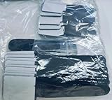 Klettband Selbstklebend, Selbstklebend Extrastark, 20 PCS 150mm x 35mm, 20 PCS 90mm x 30mm, Schwarz, Klebepads Doppelseitig, für Handwerk, Heim-und Büroanwendungen von Befestigen und Aufhängen