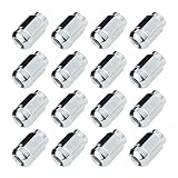 C CARBONADO Radmutter M12x1,5 geschlossen 35mm lang mit Kugelbund und fester Anlage SW19 verzinkt für Aluminiumfelgen (16)