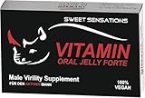 VITAMIN-Macun Honig mit Tribulus, 600mg Roter Ginseng & Black Maca, Probierpackung, Natürliche Formel für Männer Extra stark
