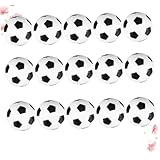Toddmomy 15 Stück Zubehör für Kickertische Fußbälle Ding Fußballspiel Tischfussball Artikel drinnen klein Weiß tischkicker Ball Foosballball Tischfußball Mini-Ersatz-Kickerbälle