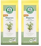 Lebensbaum Majoran gerebelt & getrocknet, Bio-Gewürz für traditionelle Hausmannskost, würziges und leicht süßliches Küchen- & Heilkraut, vegan, 12,5g (Packung mit 2)