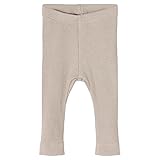 NAME IT Unisex Baby Nbnkab Noos Leggings, Peyote Melange, 74 EU