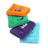 Geldbörse für Handgelenk, Schweißband – saugfähiges Armband aus Baumwolle, 8 x 8 cm, flexibles Terry-Gewebeband, Tasche mit sicherem Reißverschluss | 4 Sport-Sweatshirt zum Joggen