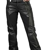 Racer Beasty Ladies Lederhose, Schwarz, Größe 48
