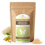 1kg Reis & Erbsen Protein 7:3, 83,8% Protein, ohne Zusätze, 70% Reisprotein & 30% Erbsenprotein, von Natur aus vegan, laktosefrei & ohne Soja, geschmacksneutral (1000g)
