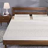 Matratze aus 100 % Naturlatex, Doppelbettgröße, strapazierfähiger und stützender Memory-Schaum, Alternative, 120 x 200 cm, hypoallergen und atmungsaktiv